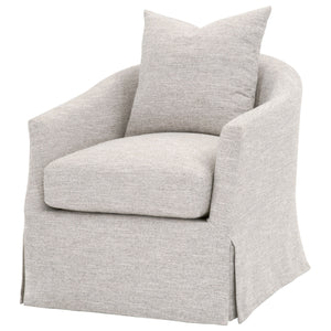 Essentials for Living Stitch & Hand - Upholstery Faye Slipcover Swivel Club Chair 6650.MIN-BIR