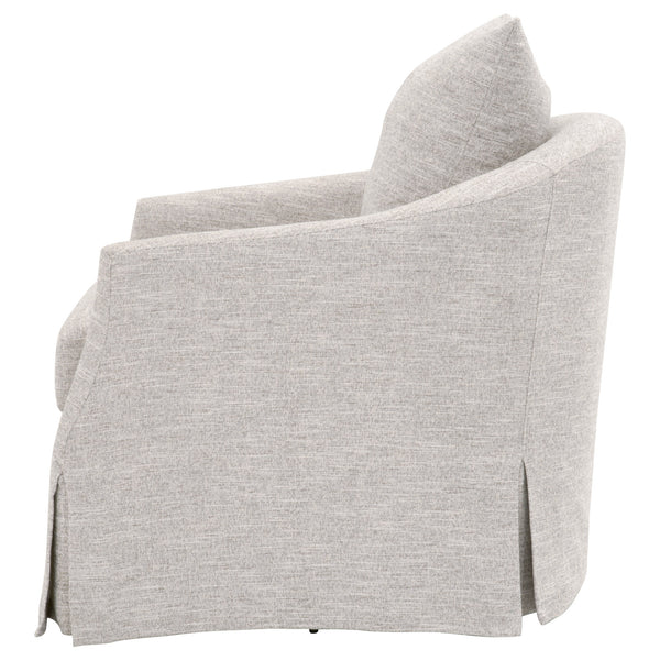 Essentials for Living Stitch & Hand - Upholstery Faye Slipcover Swivel Club Chair 6650.MIN-BIR