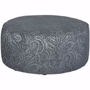 Fusion 140 Transitional Cocktail Ottoman 140 Bono Cobalt Cocktail Ottoman