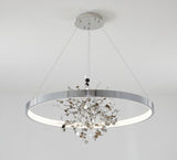 Bethel Chrome LED Chandelier in Stainless Steel & Aluminum