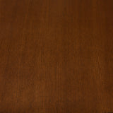 Baxton Studio Flora Mid-Century Modern "Oak" Medium Brown Finishing Wood Dining Table
