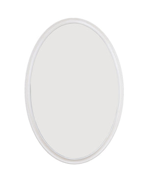 Zeugma FM169 WHITE Large Oval Mirror