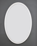 Zeugma FM169 WHITE Large Oval Mirror