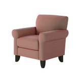 Fusion 512-C Transitional Accent Chair 512-C  Geordia Clay Accent Chair