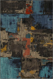 Elements Frisco Machine Woven Polyester Abstract Modern/Contemporary Area Rug