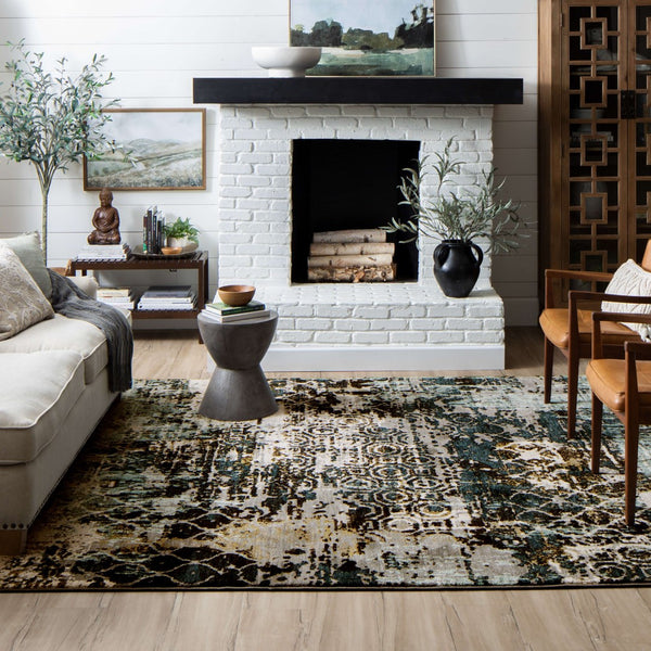 Karastan Rugs Frotage Jadeite 8' x 11' Area Rug