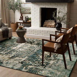 Karastan Rugs Frotage Jadeite 8' x 11' Area Rug