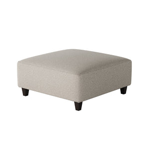 Fusion 109-C Transitional Cocktail Ottoman 109-C Davis Fog 38" Square Cocktail Ottoman