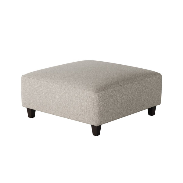 Fusion 109-C Transitional Cocktail Ottoman 109-C Davis Fog 38" Square Cocktail Ottoman