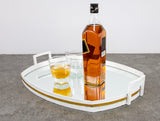 Zeugma Fxt116 White & Gold Tray