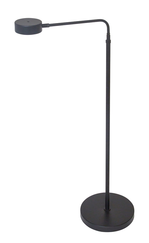 Generation adjustable LED floor lamp in black