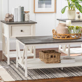 3-Piece Distressed Solid Wood Table Set