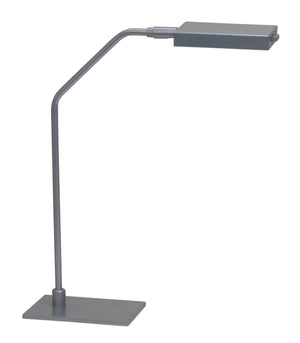 Generation LED table lamp in platinum gray