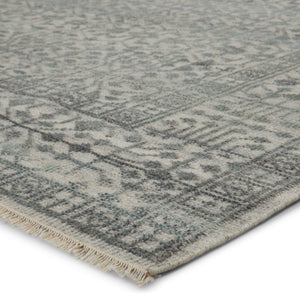 Jaipur Living Arinna Hand-Knotted Tribal Gray/ Light Blue Area Rug (10'X14')