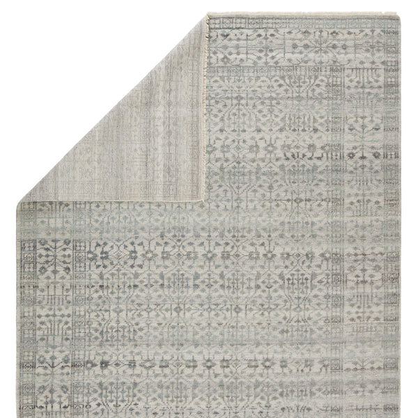 Jaipur Living Arinna Hand-Knotted Tribal Gray/ Light Blue Area Rug (10'X14')
