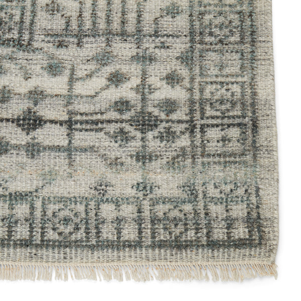 Jaipur Living Arinna Hand-Knotted Tribal Gray/ Light Blue Area Rug (10'X14')