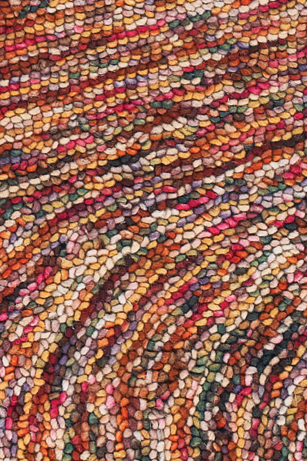 Chandra Rugs Galaxy 100% Wool Hand-Tufted Contemporary Rug Multi 7'9 x 10'6
