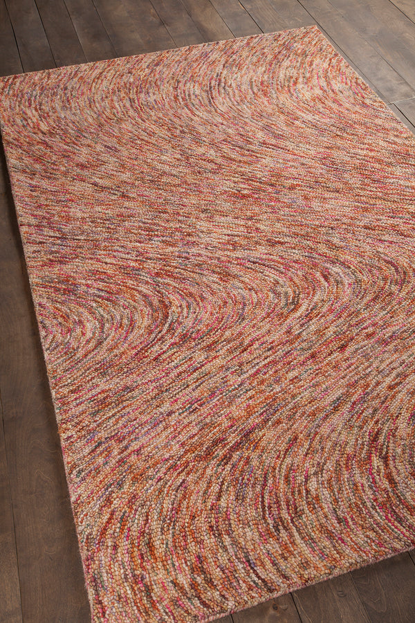 Chandra Rugs Galaxy 100% Wool Hand-Tufted Contemporary Rug Multi 7'9 x 10'6