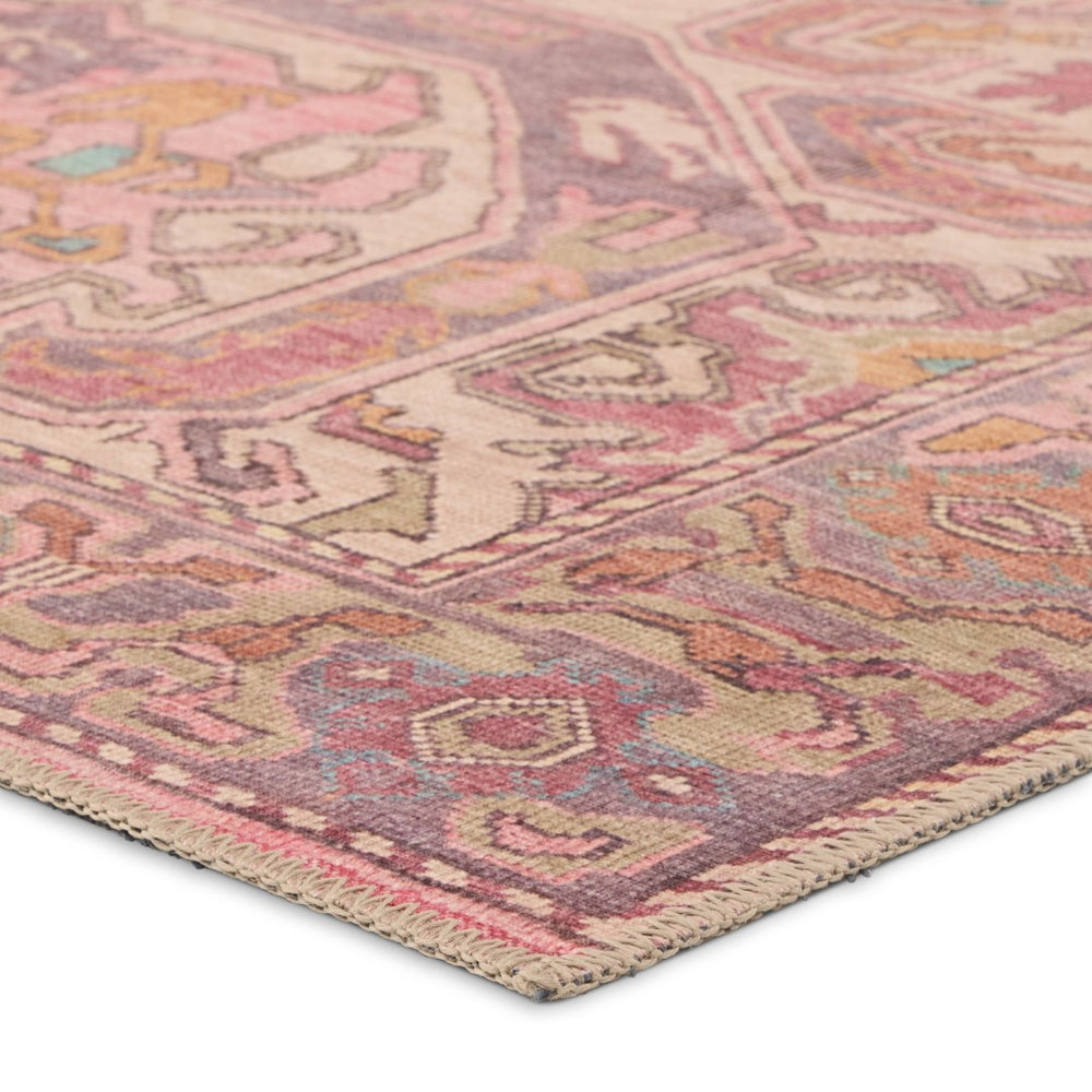 Jaipur Living Garcia Elanor GAR05 Powerloomed Machine Made Indoor Vintage Rug Pink 9' x 12'