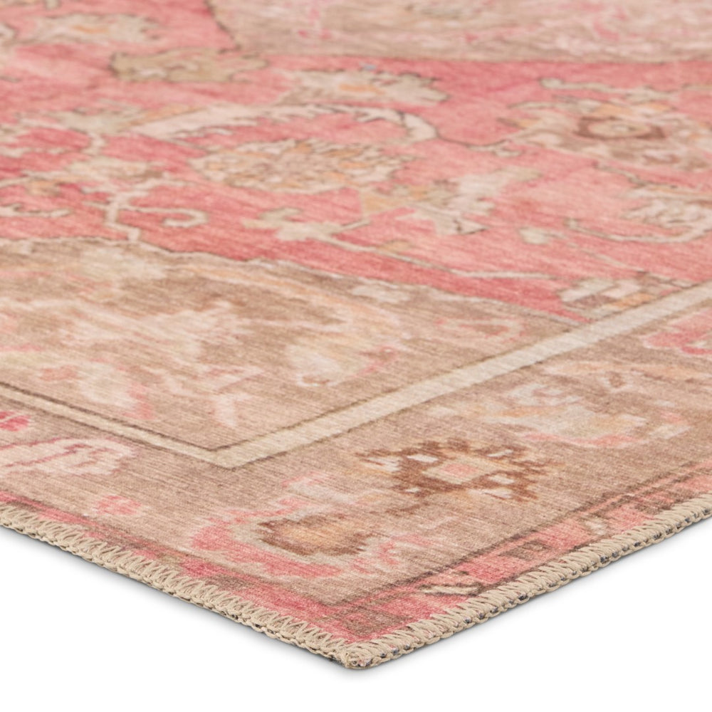 Jaipur Living Garcia Cheney GAR06 Powerloomed Machine Made Indoor Vintage Rug Pink 9' x 12'