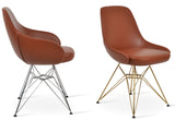 Gazel Arm Tower Set: Gazel Arm Tower and One Cinnamon PPM and One Gold Chair SOHO-CONCEPT-GAZEL ARM TOWER-70149
