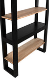 Noir Winston Bookcase GBCS129MTB