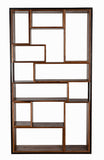 Noir Bauhaus Bookcase GBCS130