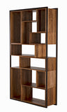 Noir Bauhaus Bookcase GBCS130