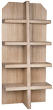 Noir Pearce Bookcase GBCS202WAW