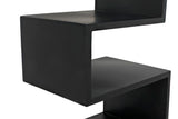 Noir Laszlo Bookcase GBCS203MTB