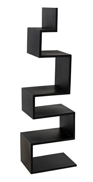 Noir Laszlo Bookcase GBCS203MTB