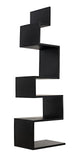 Noir Laszlo Bookcase GBCS203MTB