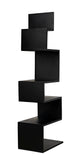 Noir Laszlo Bookcase GBCS203MTB