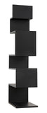 Noir Laszlo Bookcase GBCS203MTB