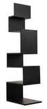 Noir Laszlo Bookcase GBCS203MTB