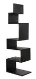 Noir Laszlo Bookcase GBCS203MTB