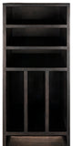 Noir Tubula Bookcase GBCS208EB