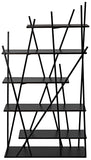 Noir Botta Bookcase GBCS220MTB