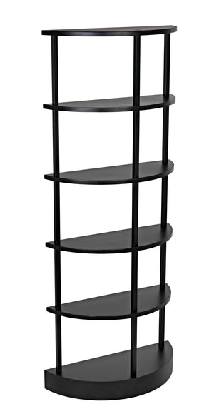 Noir Spago Bookcase GBCS234MTB