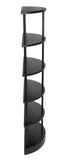 Noir Spago Bookcase GBCS234MTB