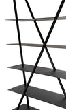 Noir Siddhartha Bookcase GBCS241MTB