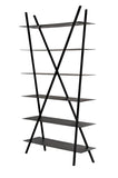 Noir Siddhartha Bookcase GBCS241MTB