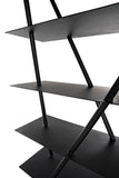 Noir Siddhartha Bookcase GBCS241MTB