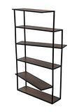 Noir Verso Bookcase GBCS244MTB