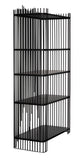 Noir Mila Bookcase GBCS253MTB