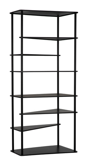 Noir Everest Bookcase GBCS254MTB