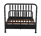 Noir Bachelor Bed GBED112QHB