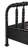 Noir Bachelor Bed GBED112QHB