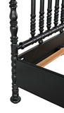 Noir Bachelor Bed GBED112QHB