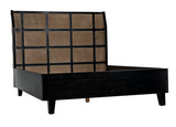 Noir Porto Bed A with Headboard And Frame GBED133QHB-A